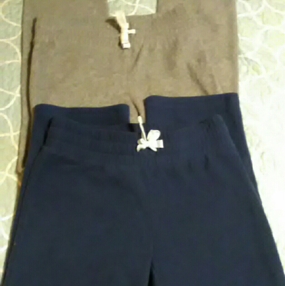 2 Pair of Faded Glory girls fleece pants